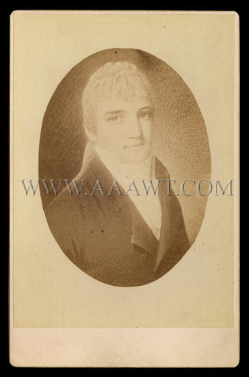 Miniature Portrait of Jacob Lindenberger
London
Circa 1804, entire view